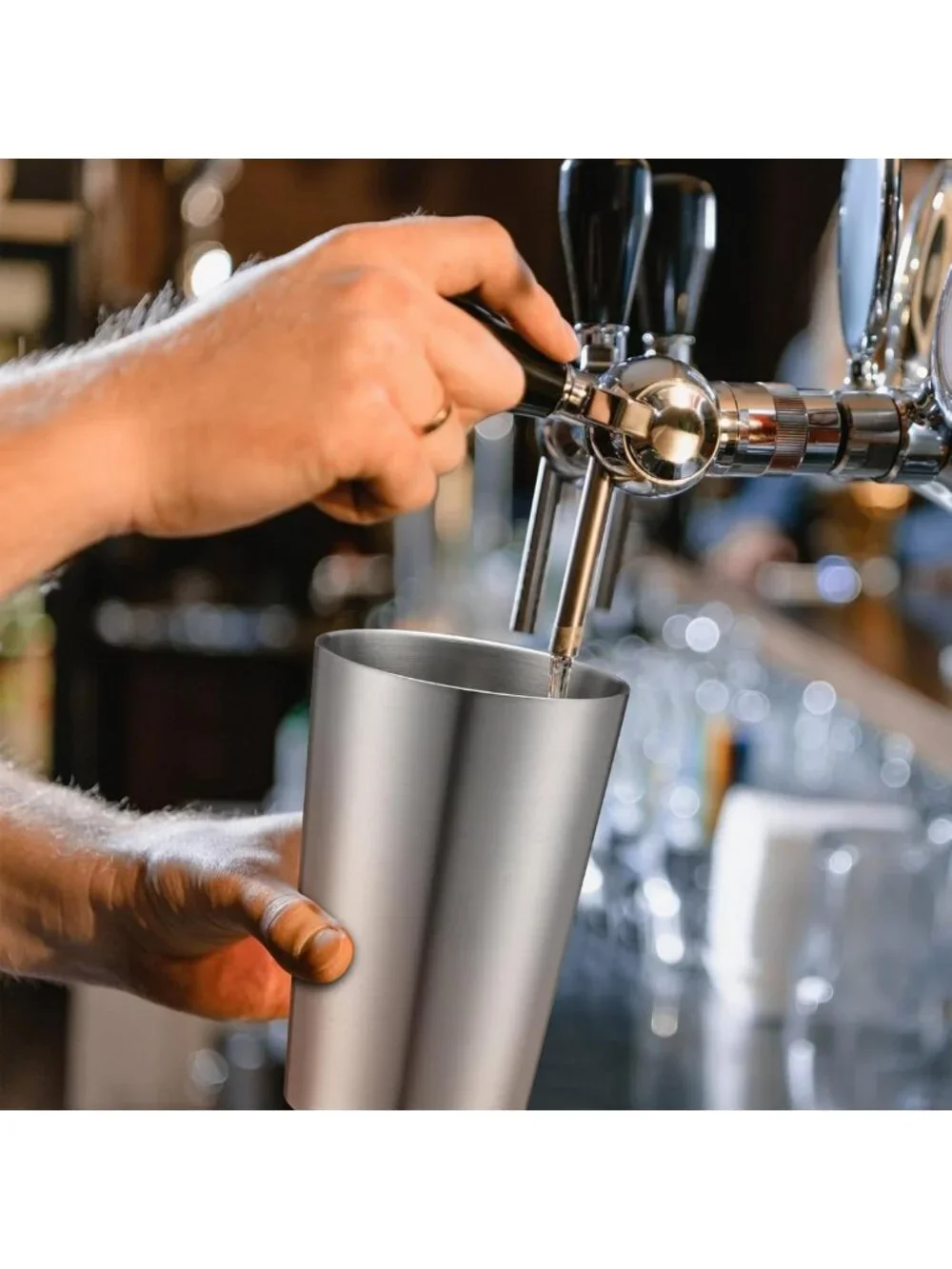 12 Pack Insulated Stainless Steel Cups - 12oz Double Wall Stackable Tumblers for